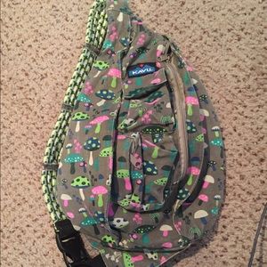 RARE! Mushroom Kavu Rope Bag